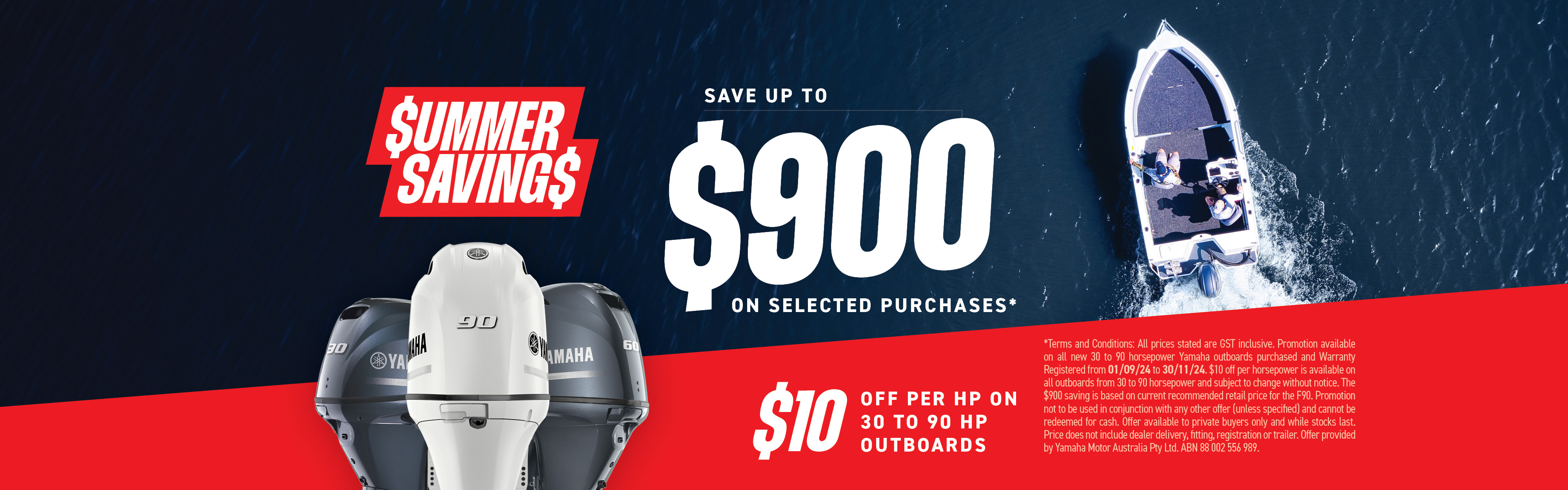 Summer Savings 30 to 90HP