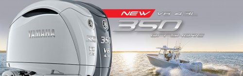 YAMAHA LAUNCHES NEW V6 4.3 Litre 350 HORSEPOWER OUTBOARD